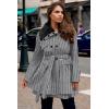 Zeagoo Women’s Fashion Faux Fur Lapel Double-Breasted Thick Wool Trench Coat Winter Warm Jacket S-2XL(New_jh275)