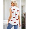 Zeagoo Women’s Sleeveless Button Down Shirts Blouses Solid Casual Basic V Neck Tank Tops for Work S-XXL(Ax85)