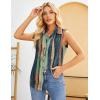 Zeagoo Women’s Sleeveless Button Down Shirts Blouses Solid Casual Basic V Neck Tank Tops for Work S-XXL(Cx289)