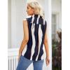 Zeagoo Women’s Sleeveless Button Down Shirts Blouses Solid Casual Basic V Neck Tank Tops for Work S-XXL(Cx327)