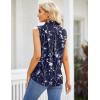 Zeagoo Women’s Sleeveless Button Down Shirts Blouses Solid Casual Basic V Neck Tank Tops for Work S-XXL(Sf180)