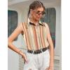 Zeagoo Women’s Sleeveless Button Down Shirts Blouses Solid Casual Basic V Neck Tank Tops for Work S-XXL(Tw720)
