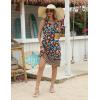 Zeagoo Womens Summer Beach Dresses 2025 Loose Sleeveless Mini Sundress Swimsuit Coverup Spring Casual Boho Tank Dress(Black)
