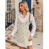 Zeagoo Womens Tank Sweater Dress Sweater Vest Knitted Pullovers Sweaters 2025(Khaki)