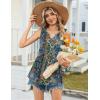 Zeagoo Womens Tank Tops 2026 Sleeveless V Neck Loose Fit Casual Flowy Boho Beach Summer Shirts(Print Mz779)