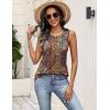 Zeagoo Womens Tank Tops Summer Sleeveless Tops Loose Button Henley Shirts Crew Neck Dress Casual 2026 Clothes(A Mz721)