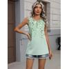 Zeagoo Womens Tank Tops Summer Sleeveless Tops Loose Button Henley Shirts Crew Neck Dress Casual 2026 Clothes(S242)
