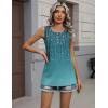 Zeagoo Womens Tank Tops Summer Sleeveless Tops Loose Button Henley Shirts Crew Neck Dress Casual 2026 Clothes(Xh363)