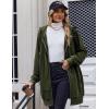 Zeagoo Women’s Zip Up Hoodies Long Tunic Sweatshirts Oversized Fleece Casual Long Sleeve 2024 Fall Hoodie Jacket Coat(01 Army Green)