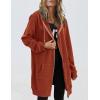 Zeagoo Women’s Zip Up Hoodies Long Tunic Sweatshirts Oversized Fleece Casual Long Sleeve 2024 Fall Hoodie Jacket Coat(01 Caramel)