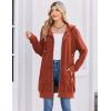 Zeagoo Women’s Zip Up Hoodies Long Tunic Sweatshirts Oversized Fleece Casual Long Sleeve 2024 Fall Hoodie Jacket Coat(01 Caramel)