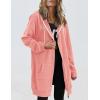 Zeagoo Women’s Zip Up Hoodies Long Tunic Sweatshirts Oversized Fleece Casual Long Sleeve 2024 Fall Hoodie Jacket Coat(01 Pink)