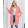 Zeagoo Women’s Zip Up Hoodies Long Tunic Sweatshirts Oversized Fleece Casual Long Sleeve 2024 Fall Hoodie Jacket Coat(01 Pink)