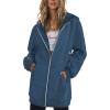 Zeagoo Women’s Zip Up Hoodies Long Tunic Sweatshirts Oversized Fleece Casual Long Sleeve 2024 Fall Hoodie Jacket Coat(01 Royal Blue)