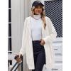 Zeagoo Women’s Zip Up Hoodies Long Tunic Sweatshirts Oversized Fleece Casual Long Sleeve 2024 Fall Hoodie Jacket Coat(01 White)
