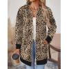 Zeagoo Women’s Zip Up Hoodies Long Tunic Sweatshirts Oversized Fleece Casual Long Sleeve 2024 Fall Hoodie Jacket Coat(Leopard Print)