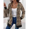 Zeagoo Women’s Zip Up Hoodies Long Tunic Sweatshirts Oversized Fleece Casual Long Sleeve 2024 Fall Hoodie Jacket Coat(Leopard Print)