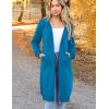 Zeagoo Women’s Zip Up Hoodies Oversized Fleece Long Tunic Sweatshirts Casual Long Sleeve 2026 Fall Hoodie Jacket Coat(Blue)