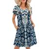 Boho Blue Print