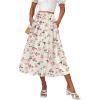 Pink Floral Apricot Print