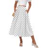 White Polka Dot