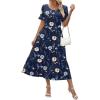 Navy Floral 01