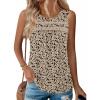 Beige Black Print