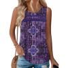 Purple Boho Print