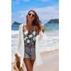 Zeagoo Camisole Tops for Women V-Neck Chiffon Spaghetti Strap Boho Tank Top Long Sexy Flowy Summer Sleeveless Tops(Floral-21)