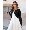 Zeagoo Cropped Cardigan Sweaters for Women Long Sleeve Knit Open Front Bolero Shrug for Dresses(A-black)