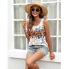 Zeagoo Tank Top for Women Summer Loose Fit Casual Flowy Sleeveless Tops Trendy Scoop Neck Basic Shirts Tee 2026(Cx286-colorful Print)