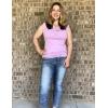 Zeagoo Tank Top for Women Trendy Going Out Tops Sleeveless Shirts Ruched Business Casual Basic Tunic Tops(Lavender)
