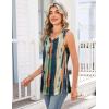 Zeagoo Tank Tops for Women 2026 Summer Top Henley Shirts Dressy Casual Loose Fit V-Neck Button Down Sleeveless Tshirt Blouse(Cx289)