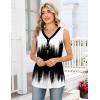Zeagoo Tank Tops for Women 2026 Summer Top Henley Shirts Dressy Casual Loose Fit V-Neck Button Down Sleeveless Tshirt Blouse(Jb204)