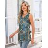 Zeagoo Tank Tops for Women 2026 Summer Top Henley Shirts Dressy Casual Loose Fit V-Neck Button Down Sleeveless Tshirt Blouse(Mz779)