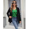 Zeagoo Women 2026 Silk Satin Tank Top Casual V Neck Camisole Blouses Loose Sleeveless Cami Basic Tank Shirt(Green)