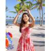 Zeagoo Women Summer Maxi Dress with Pockets 2025 Spaghetti Strap Sundress Casual Flowy Boho Dress Floral Tiered Beach Dress(Floral-1)