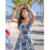 Zeagoo Women Summer Maxi Dress with Pockets 2025 Spaghetti Strap Sundress Casual Flowy Boho Dress Floral Tiered Beach Dress(Floral-4)