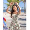 Zeagoo Women Summer Maxi Dress with Pockets 2025 Spaghetti Strap Sundress Casual Flowy Boho Dress Floral Tiered Beach Dress(Floral-8)