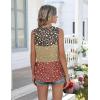 Zeagoo Women Summer Tank Tops Loose Fit Flowy Boho Pleated Sleeveless Shirts Crew Neck Dressy Casual Tunic Trendy Blouses(Printed Paisley Xh553)