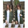 Zeagoo Womens 2026 Summer Crochet Cardigan Sweaters Lightweight Long Sleeve Open Front Kimono Boho Knit Cover Ups(Army Green)