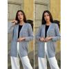 Zeagoo Womens 2026 Summer Crochet Cardigan Sweaters Lightweight Long Sleeve Open Front Kimono Boho Knit Cover Ups(Grey)