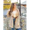 Zeagoo Womens 2026 Summer Crochet Cardigan Sweaters Lightweight Long Sleeve Open Front Kimono Boho Knit Cover Ups(Khaki)