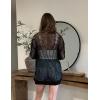 Zeagoo Women’s 2026 Summer Crochet Lightweight Cardigan Short Sleeve Boho Kimono Oversized Open Front Sweater Tops(Black)