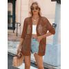Zeagoo Women’s 2026 Summer Crochet Lightweight Cardigan Short Sleeve Boho Kimono Oversized Open Front Sweater Tops(Caramel)