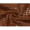 Zeagoo Women’s 2026 Summer Crochet Lightweight Cardigan Short Sleeve Boho Kimono Oversized Open Front Sweater Tops(Caramel)