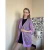 Zeagoo Women’s 2026 Summer Crochet Lightweight Cardigan Short Sleeve Boho Kimono Oversized Open Front Sweater Tops(Lilac)