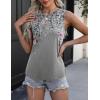 Zeagoo Womens 2026 Tank Tops Casual Crewneck Sleeveless T Shirts Loose Fit Summer Tunic Blouse(1-hf36)
