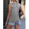 Zeagoo Womens 2026 Tank Tops Casual Crewneck Sleeveless T Shirts Loose Fit Summer Tunic Blouse(1-hf36)