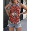 Zeagoo Womens 2026 Tank Tops Casual Crewneck Sleeveless T Shirts Loose Fit Summer Tunic Blouse(1-mz870)